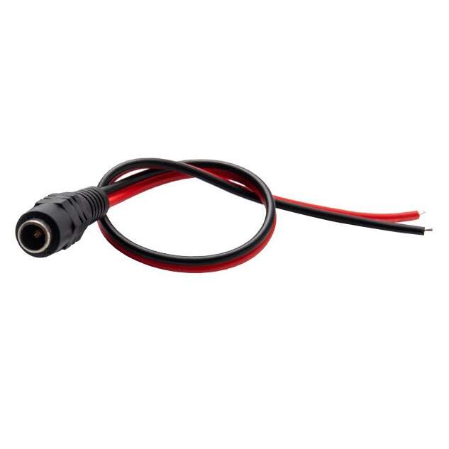 Female DC jack Connector with 20cm Wire