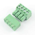 Terminal Block 4Pin Pluggable (Right Angle)