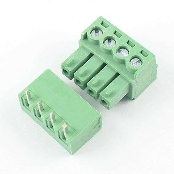 Terminal Block 4Pin Pluggable (Right Angle)